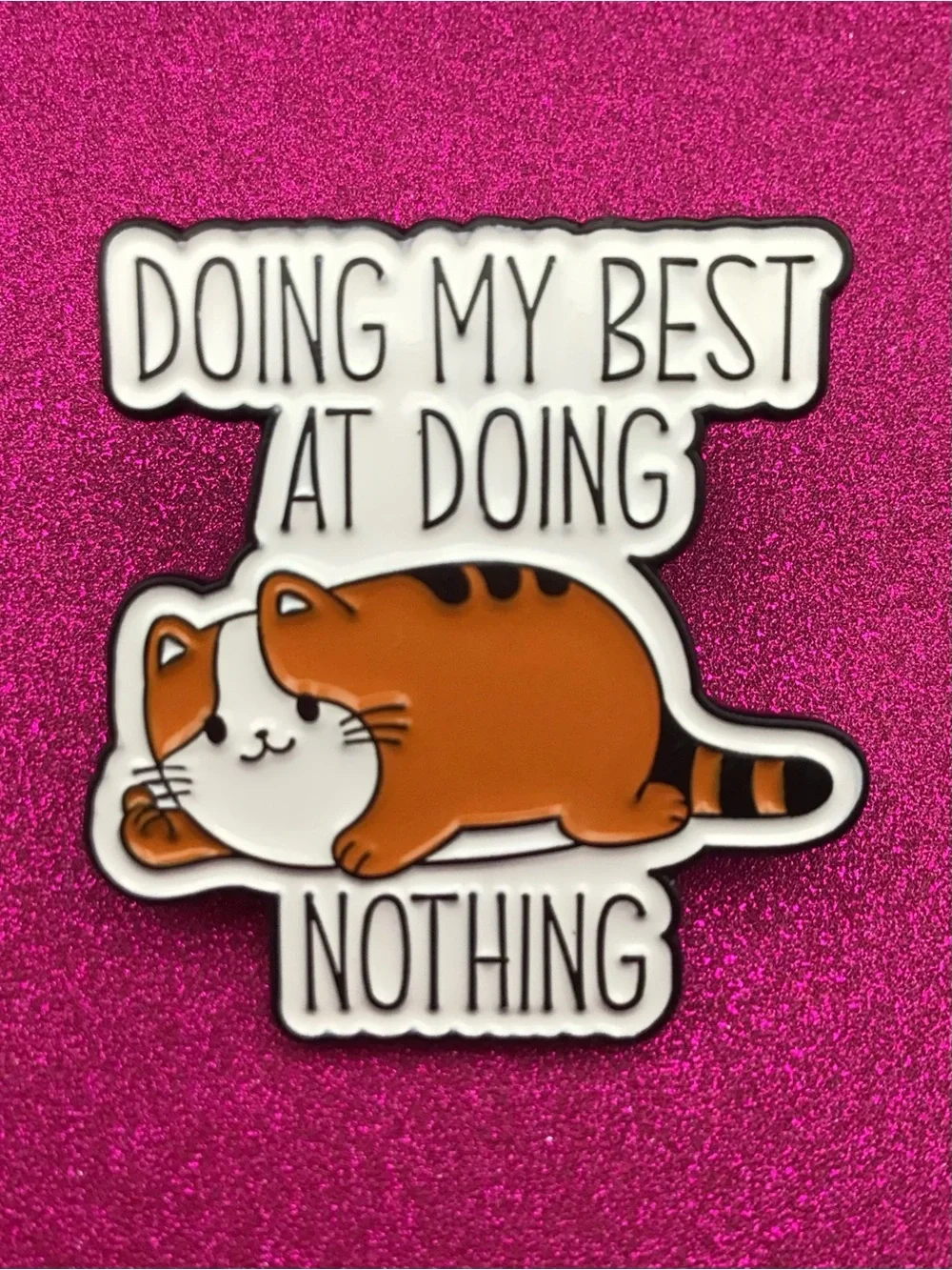 Nothing Enamel Pin